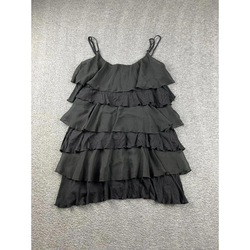 Forever 21 Women's‎ Black Tiered Ruffle Dress Size Large